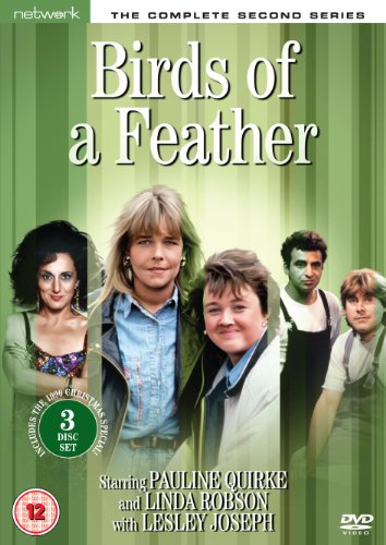 Birds of a Feather" Season 2 DVD cover featuring the show’s cast.