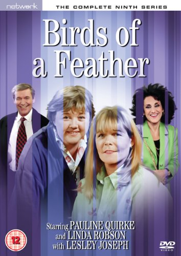 Birds of a Feather" Series 9 DVD cover featuring the main cast.