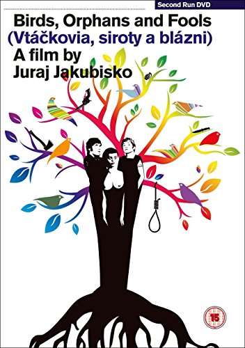 DVD cover: silhouetted figures embracing within a colorful tree with birds.