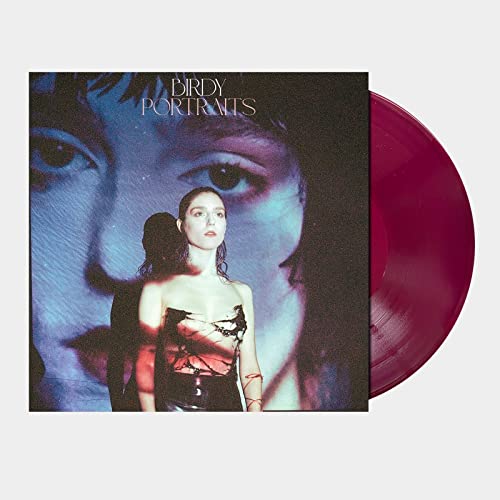 Vinyl record of Birdy’s “Portraits” album with a portrait cover.