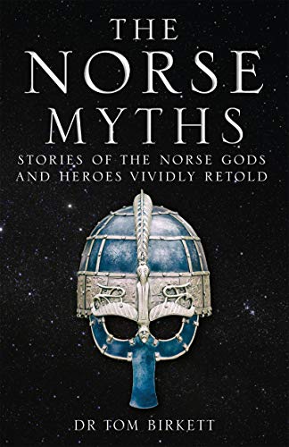 Book cover featuring a blue Viking helmet against a starry background.