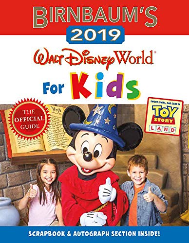 2019 Birnbaum's Walt Disney World for Kids guidebook with Mickey Mouse.