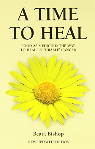 Book cover for A Time to Heal by Beata Bishop featuring a yellow daisy.