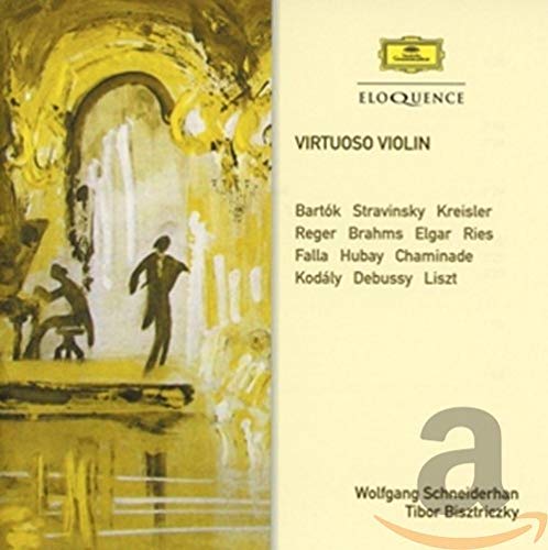 CD cover: painting of musicians, text listing composers, Eloquence label.