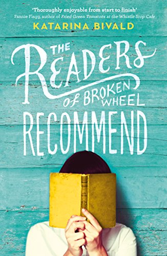 Book cover with turquoise woodgrain background and a face obscured by a book.