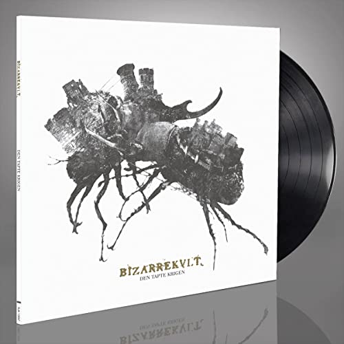 Bizarrekult vinyl album cover featuring a mechanical insect illustration.