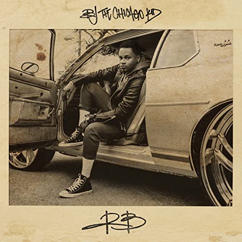 CD cover for Bj The Chicago Kid’s “1123 (X)” featuring a man by a car.