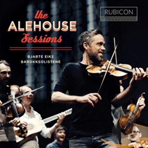 CD cover featuring a violinist and ensemble, titled "The Alehouse Sessions".