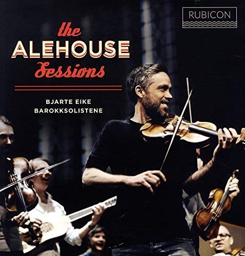 Album cover featuring a violinist and ensemble, titled "The Alehouse Sessions".