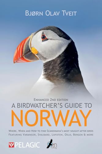 Book cover featuring a close-up of a puffin against a blue sky background.