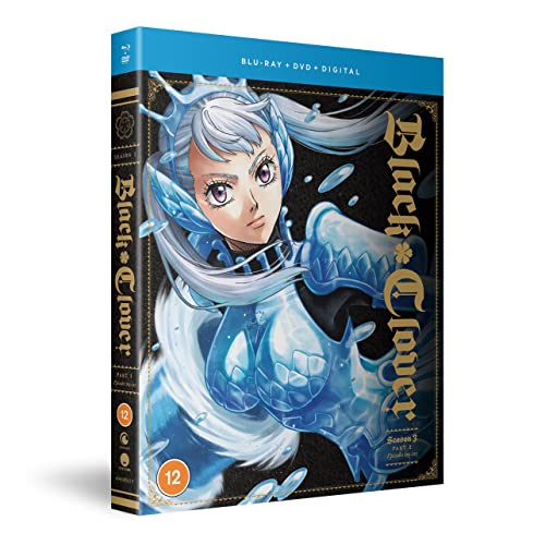 Black Clover Season 3 Part 1 Blu-ray case featuring Noelle Silva.