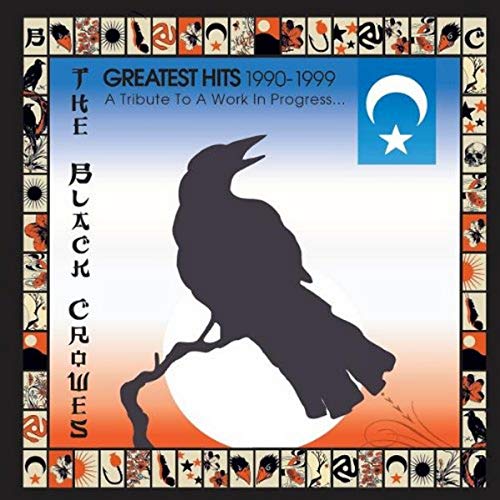 Black Crowes “Greatest Hits” CD cover with a crow silhouette and moon.