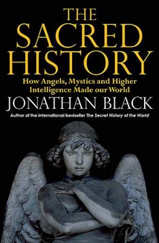 Book cover featuring a stone angel sculpture against a black background.