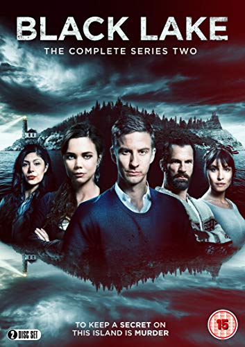 DVD cover for Black Lake Season 2 featuring five actors against a dark island background.