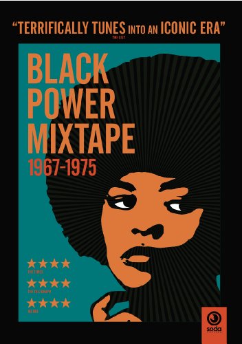 DVD cover for “Black Power Mixtape” featuring a woman with an afro.