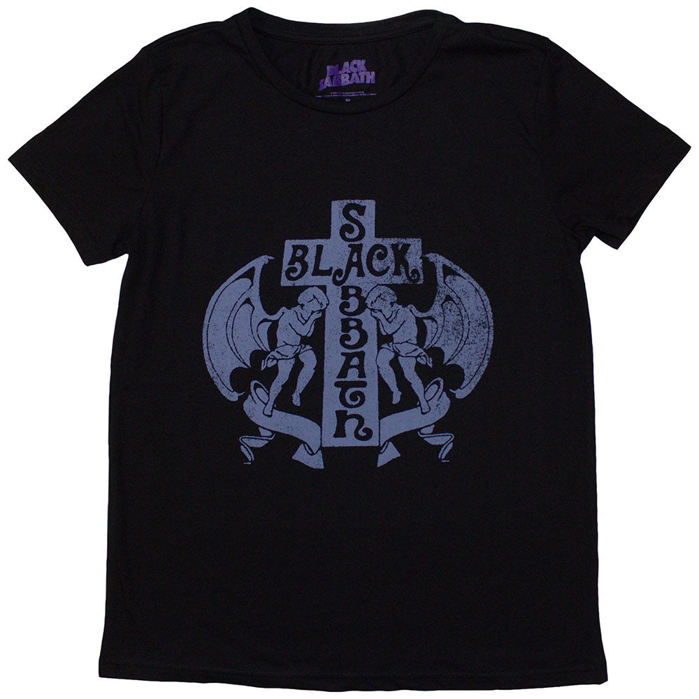 Black t-shirt with Black Sabbath’s “Angels” artwork, size X-Large.