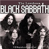 Black Sabbath album cover featuring four musicians in black and white.