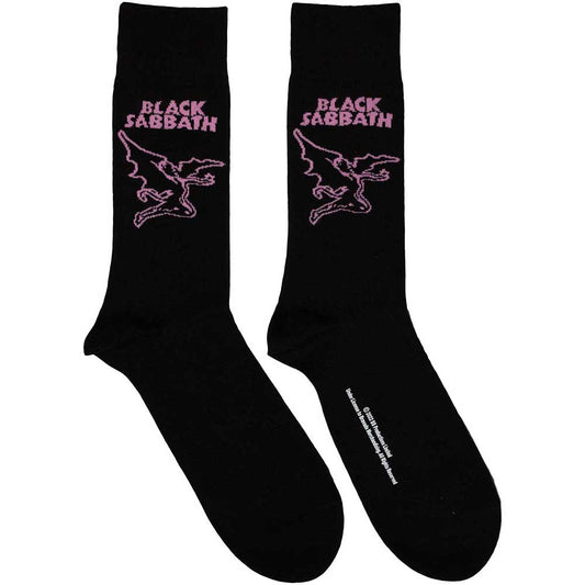 Black Sabbath ankle socks, size 7-11, featuring “Master of the Universe” design.