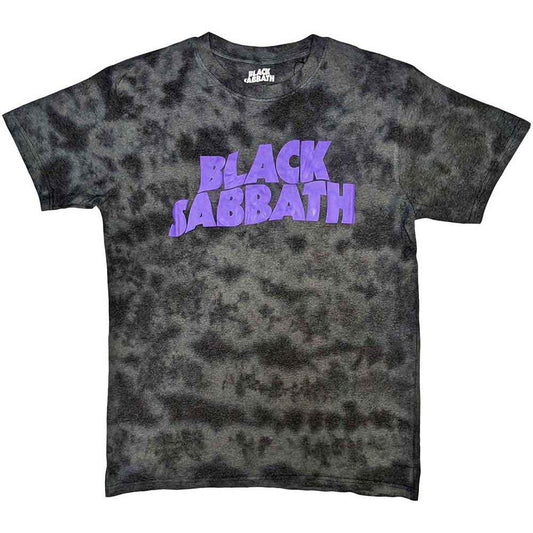 Black t-shirt with faded wavy Black Sabbath logo, size XX-Large.