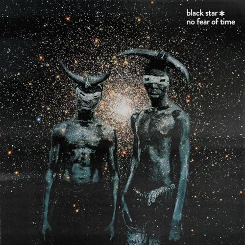 CD cover: two figures with horned masks against a starry background.
