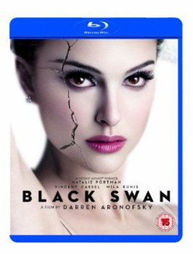 Blu-ray cover featuring a close-up of a woman's face with a crack on it.