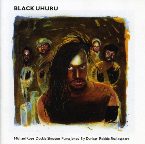 CD cover for Black Uhuru featuring painted portraits of band members.
