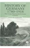 Book cover: "History of Germany 1780-1918" with a landscape painting.