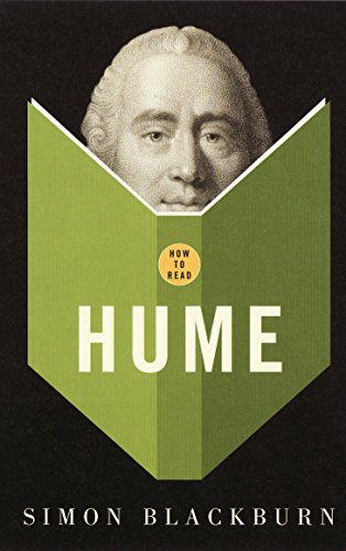 Book cover featuring a portrait of David Hume above a green open book graphic.