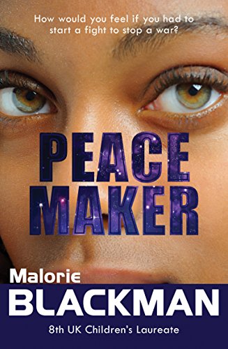 Book cover: "Peace Maker" with close-up of eyes and bold title.