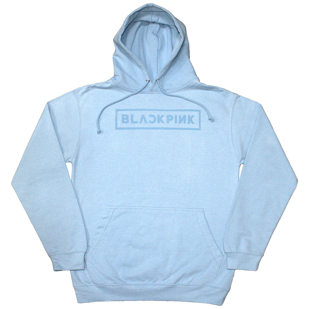 Black unisex hoodie with BlackPink logo, size XX-Large.