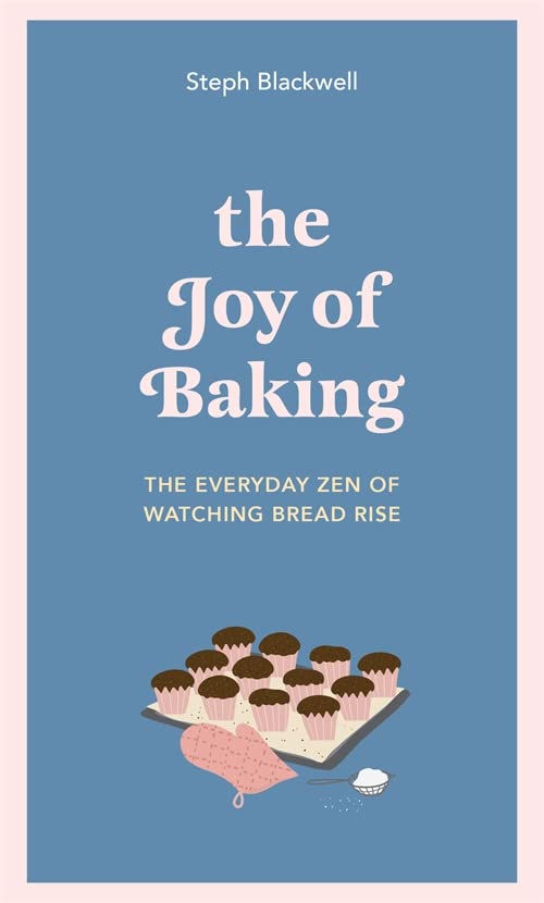 Book cover with title, author, and illustration of baked goods.