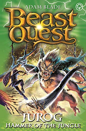 Book cover: knight fighting a large, ape-like beast in a jungle.