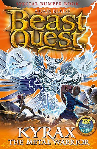 Book cover: a boy faces a large, metallic, winged warrior in battle.