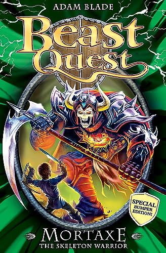 Book cover featuring a skeletal warrior in armor wielding a scythe.