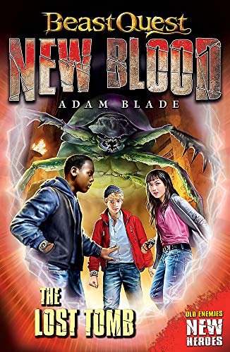 Book cover: three young people face a large, green, monstrous crab.