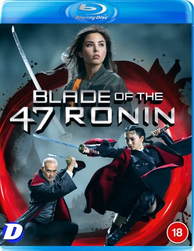 Blu-ray cover for "Blade of the 47 Ronin" featuring warriors with swords.