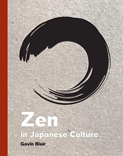 Book cover featuring a black ink ensō circle on a textured grey background.