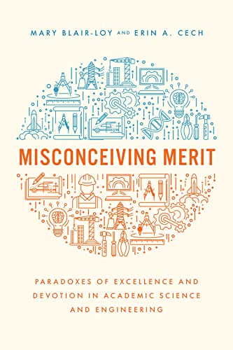 Book cover with science and engineering icons arranged in a circle.
