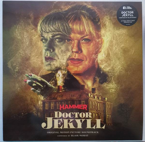 Vinyl record cover for “Doctor Jekyll” featuring a split portrait of two faces.