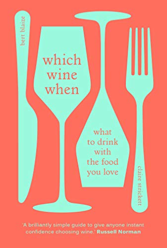 Book cover with stylized turquoise cutlery and wine glass illustration.