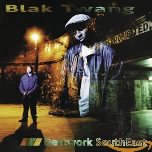 CD cover for Blak Twang’s “Dettwork Southeast” featuring a man in a cap.