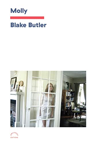 Book cover: woman standing in a doorway of a home interior.