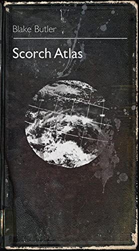 Book cover: “Scorch Atlas” with a distressed Earth image.