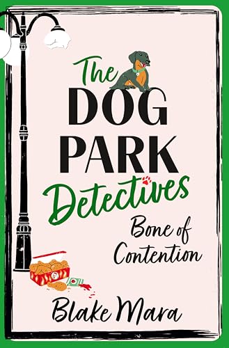 Book cover featuring a dachshund, a street lamp, and a box of fried chicken.