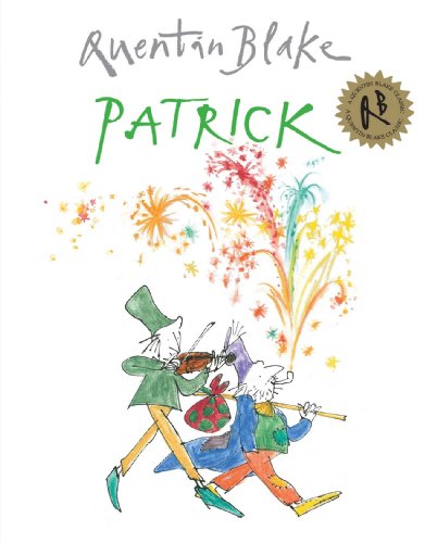 Book cover: "Patrick" by Quentin Blake, featuring whimsical illustrated musicians.
