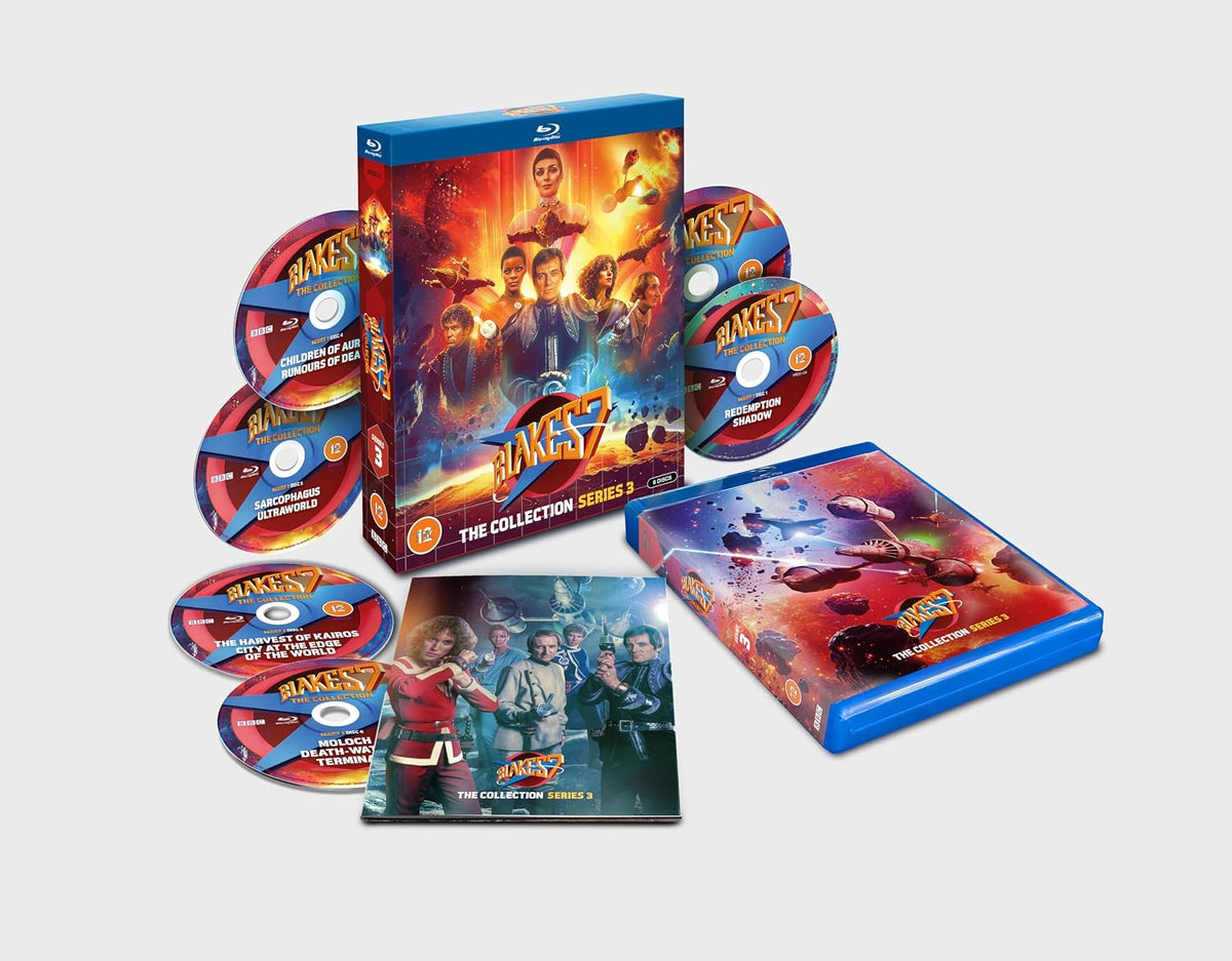 Blake's 7: The Collection Series 3 Blu-ray boxset with five discs.