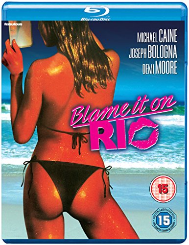 Blu-ray cover art featuring a woman in a bikini on a beach.