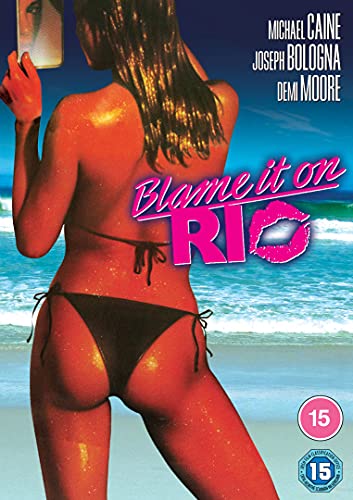 “Blame It On Rio” DVD cover featuring a woman on a beach.