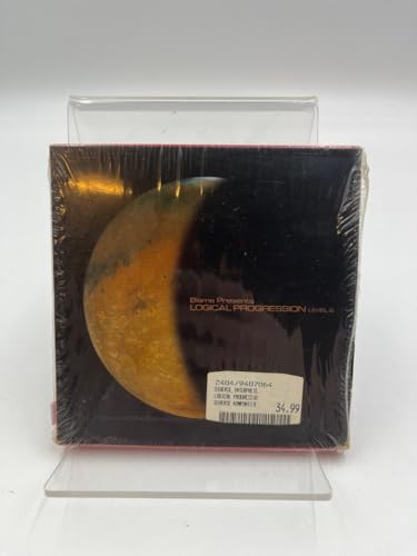 Sealed CD case for Blame’s “Logical Progression Level 2” with a price tag.