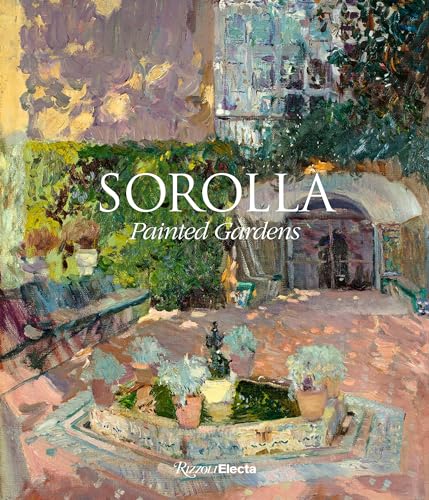 Book cover featuring an impressionist painting of a garden courtyard with a central fountain.